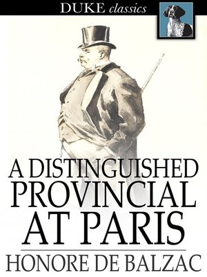 cover image of A Distinguished Provincial at Paris